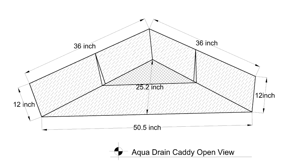 Aqua Drain Caddy product view